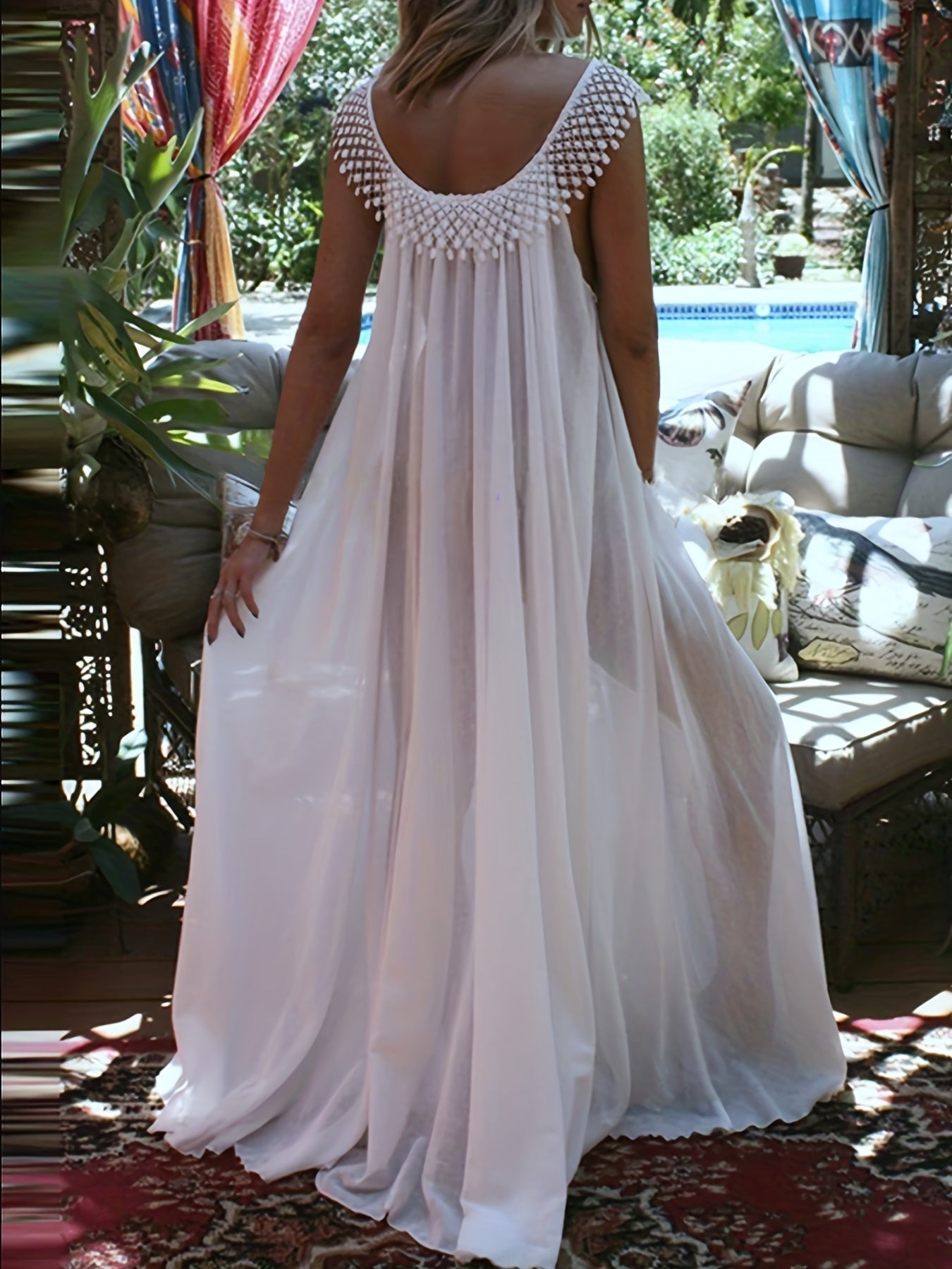 Seraphina | Sukienka Boho Koronkowa Plus Size